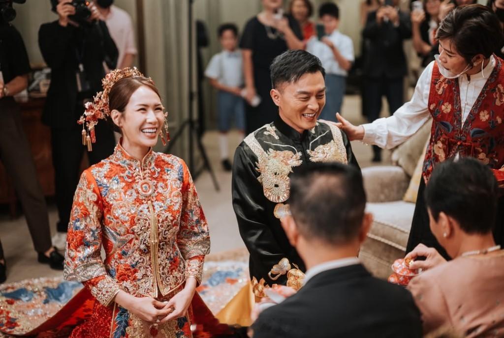 杨明庄思明结婚｜姐姐庄思敏送上现金贺礼相当实在点名关嘉敏吴沚默抢花球：不少人渴