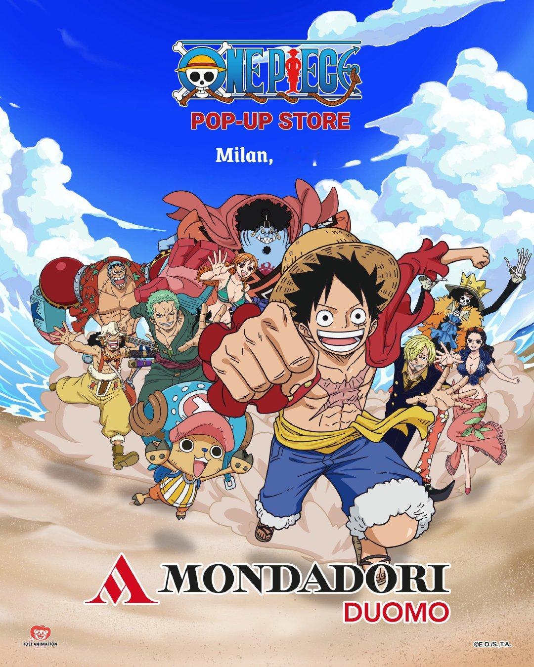 海贼王【本田快讯】5月26日至6月8日意大利·米兰的大型书店