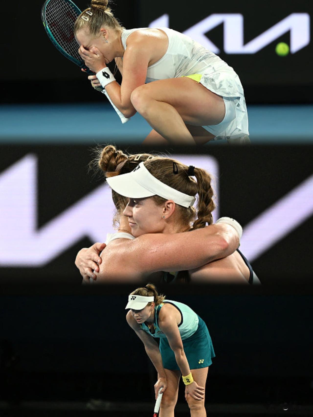 第二盘浪费三个赛点、两个发球胜赛局，直到抢七大战才艰难淘汰佩古拉之后，“心有余悸