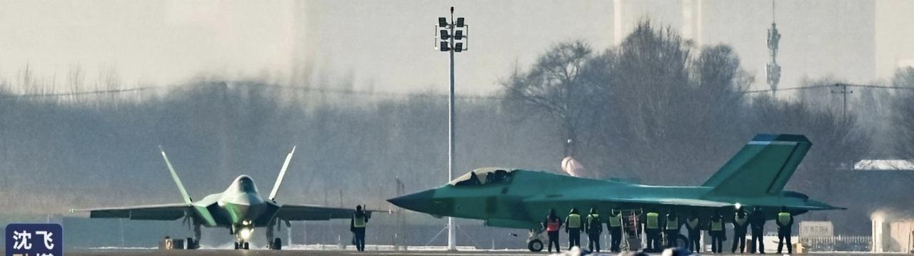 来了，来了，原来不止一架。2026年，沈飞的歼-35生产线，一定会马力全开，