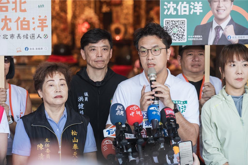 沈伯洋批内湖塞车“塞掉人生”北市府：为选举消费内湖交通民进党台北市长参选人、