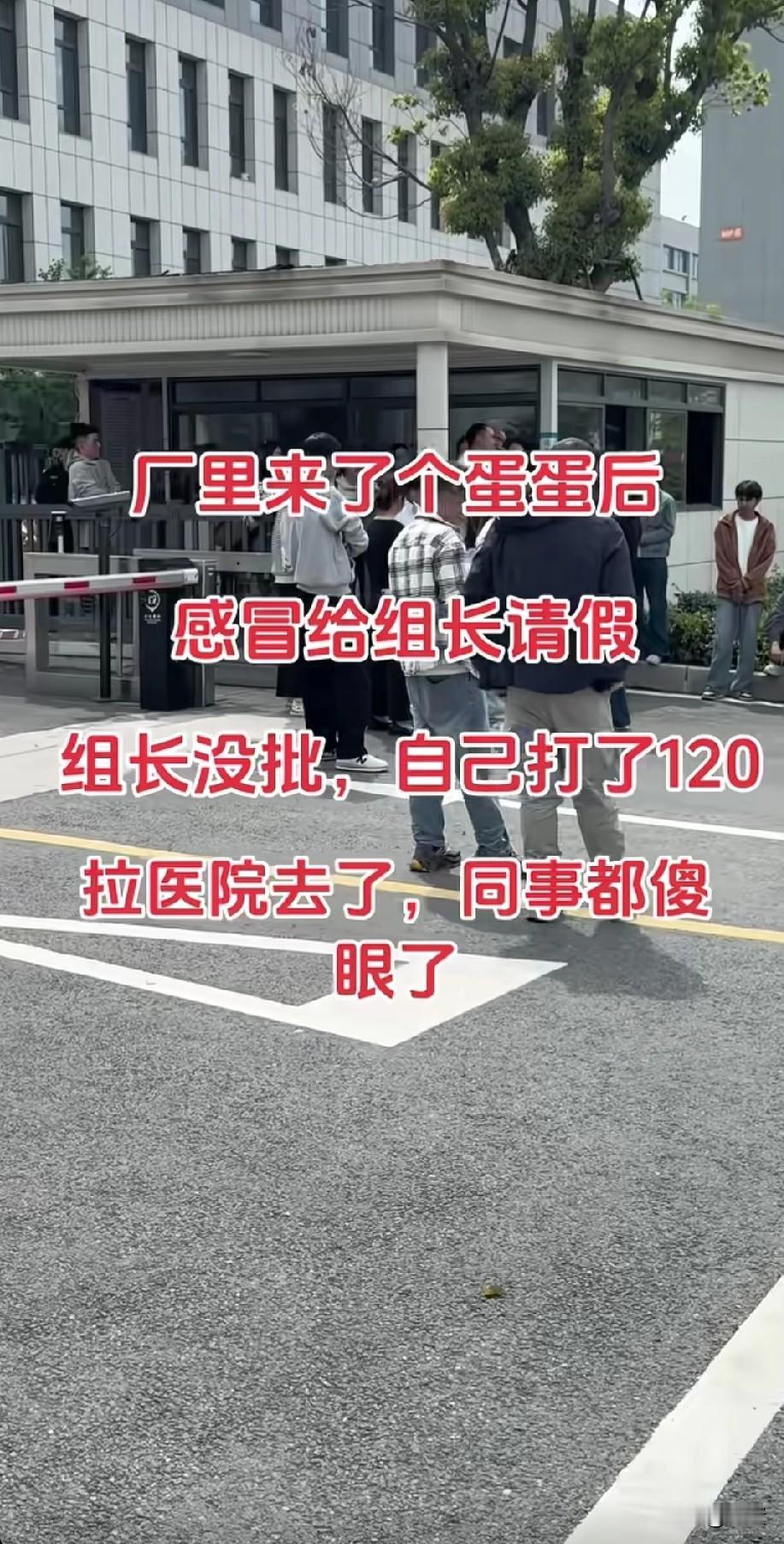 不得不说这哥们真是一个人才！00后感冒给组长请假，组长没批，一般人可能嘴里骂骂