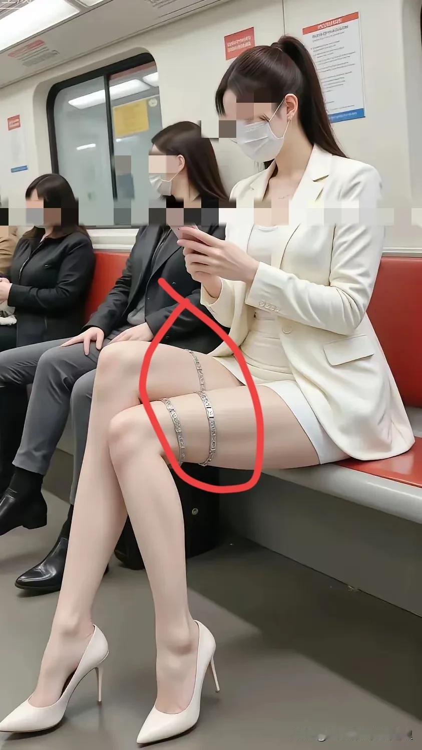 明明已经很显眼了，为啥还要带个圈圈呢，有懂的吗？这是为啥？