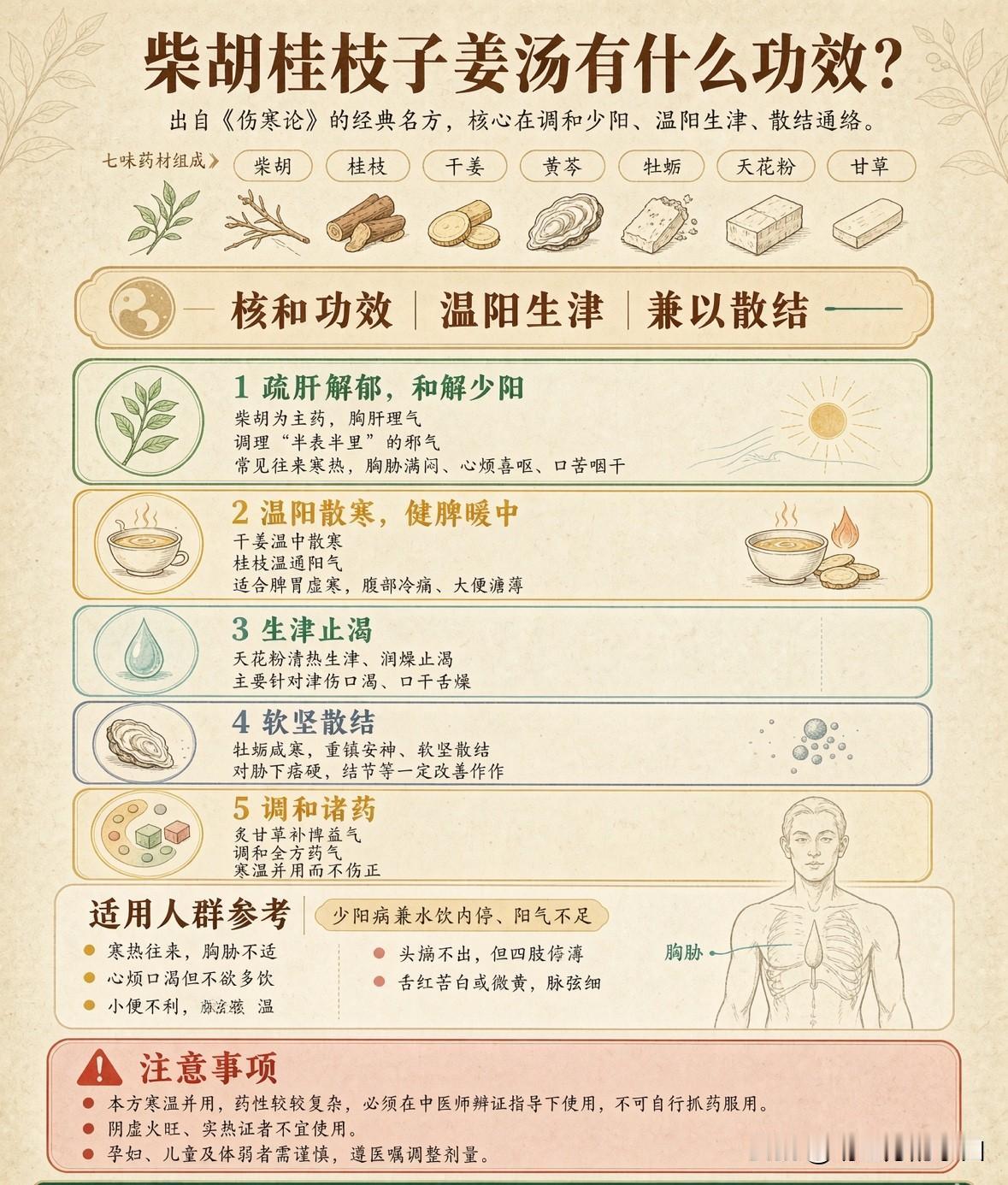 具体来说，主要有以下几方面作用：1.疏肝解郁，和解少阳方中柴胡为主药，