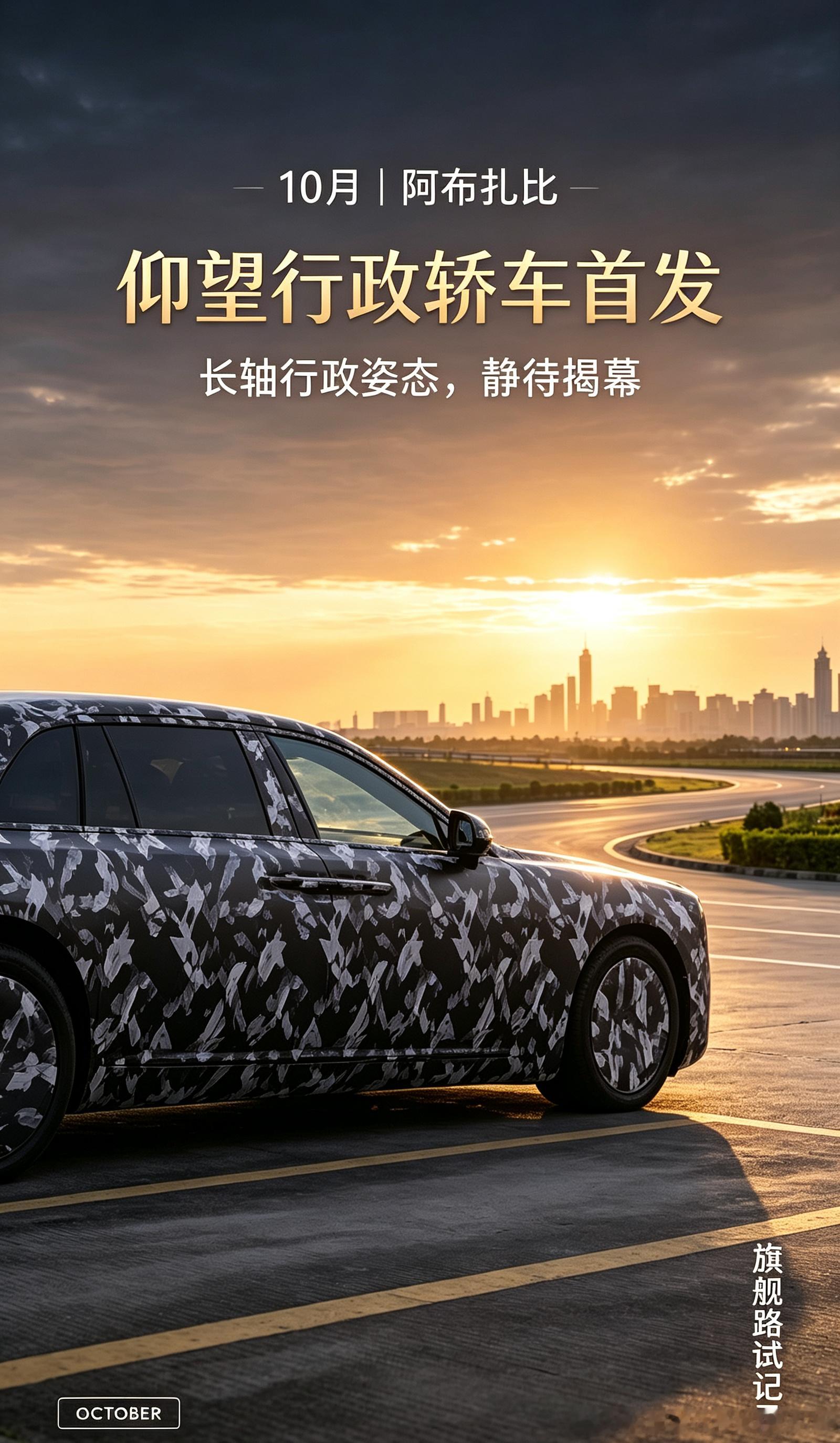 仰望行政轿车，国内外双线推进新能源大牛说大v聊车比亚迪​​​