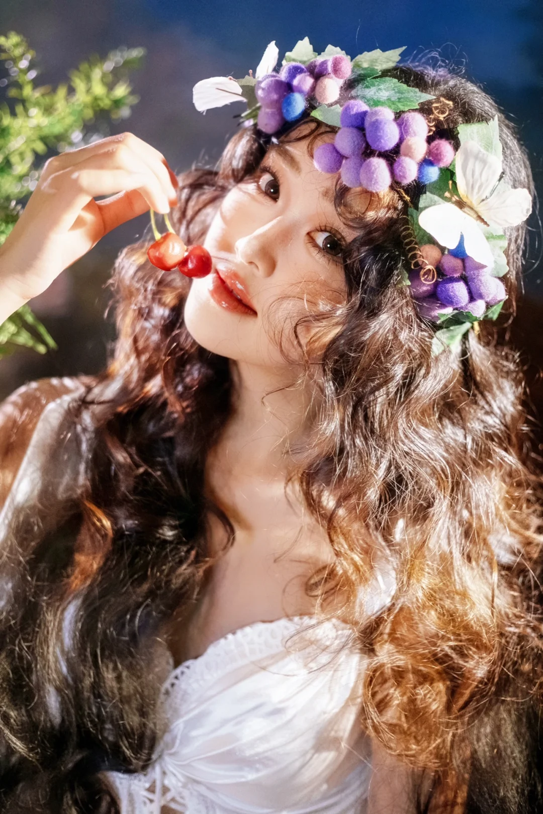 ✨少女写真｜葡萄少女写真、油画少女写真