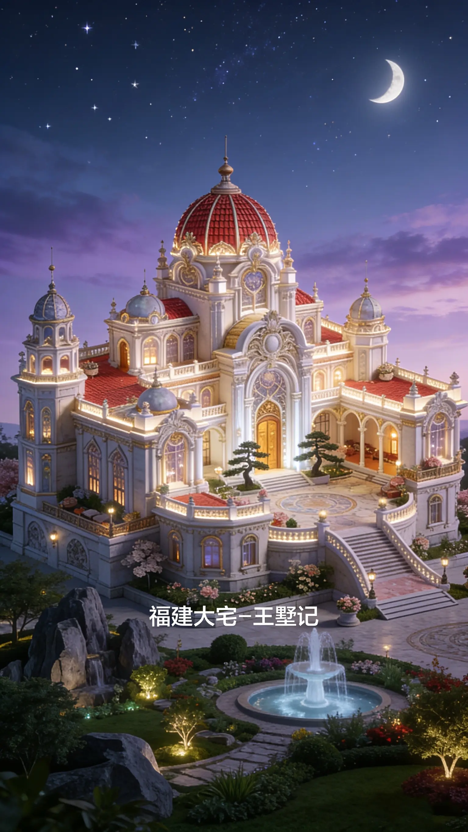 城堡，巴洛克。这不是欧洲，这是福建莆田一个小农村，城堡里住的不一定是王...