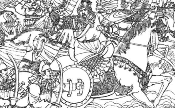 在朝鲜进行的各种抵抗中，最有组织、最有成效的是1592年夏海军将领李舜臣（154