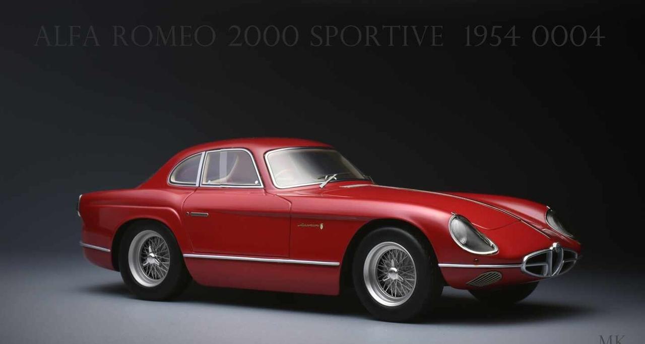 1/18AlfaRomeo2000Sportive上世纪50年代初，为