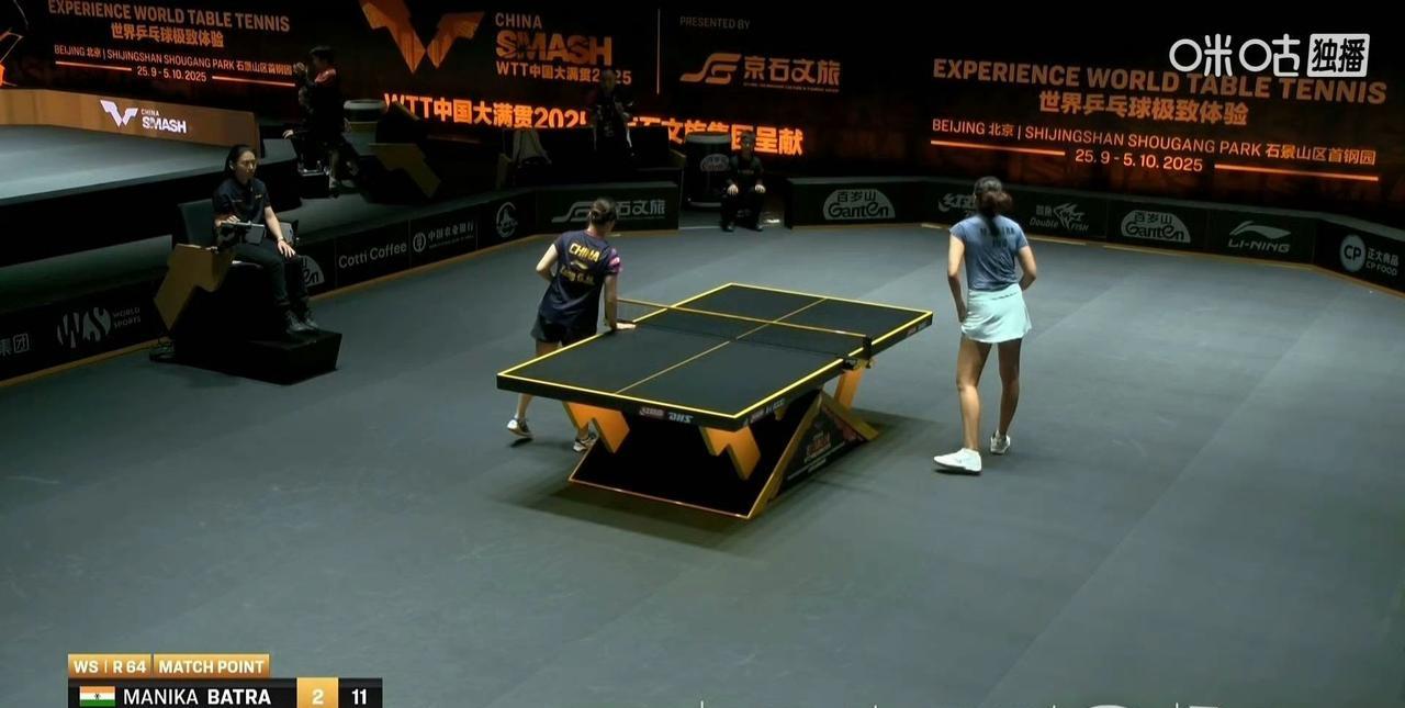 9月29日中国大满贯女队小将也是不稳定，纵歌曼和覃予萱，徐奕，何卓佳纷纷止步第一
