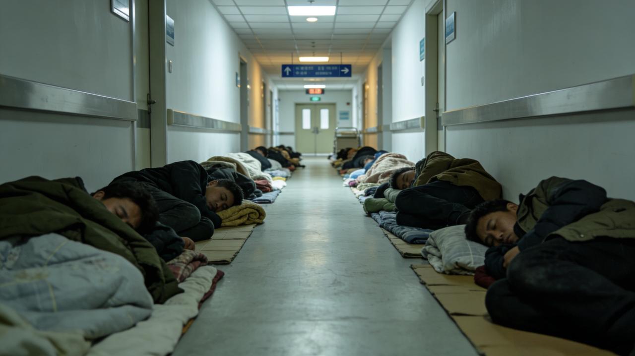 武汉这事儿，看得我心里堵得慌，又觉得暖烘烘的。这就是一张贴墙上的纸，写着允许