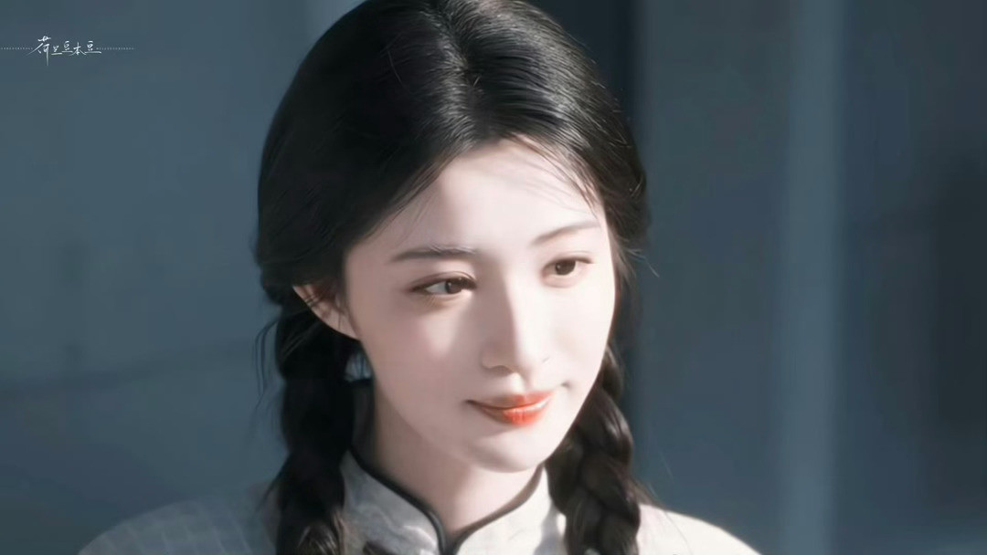 王楚然新剧双马尾完全白月光🥺蓬松马尾衬得眉眼柔和，没有浓烈妆容，干净纯粹的模样