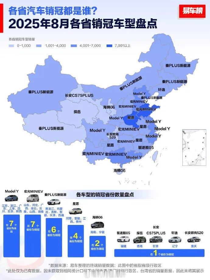 8月ModelY在国内七个省份都是最畅销的乘用车，车主：因为特斯拉性能更出色、