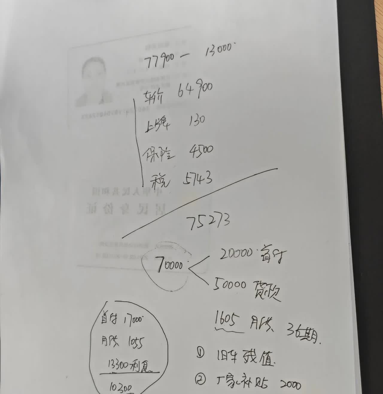 今天去4S店看了一下吉利帝豪400万超越版，销售跟我说置换补贴之后六万落地，大家