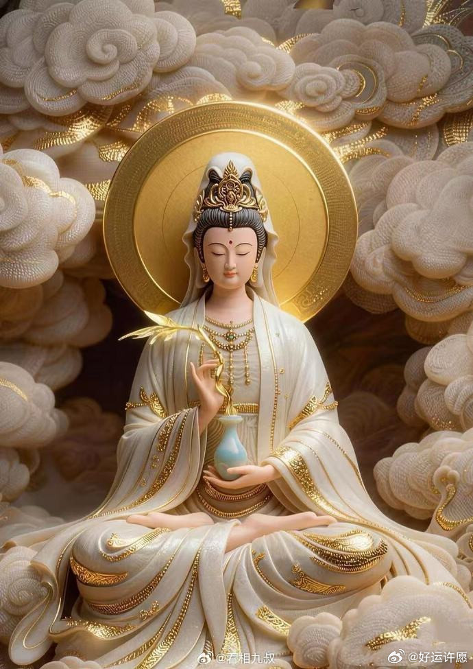 见佛祈福，诚心默守本心坦荡。祈日常少烦心琐事，处世待人常怀宽厚。守护亲情情谊不散