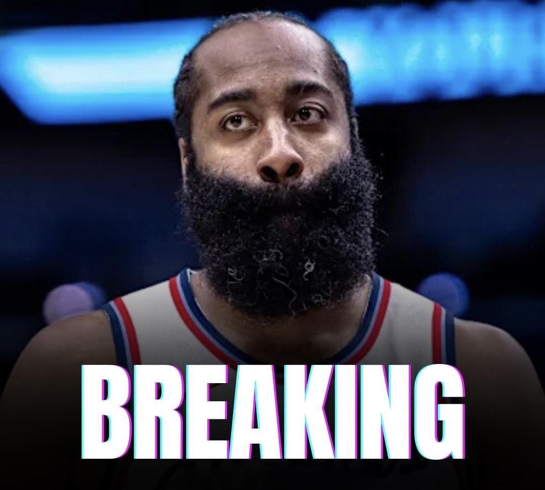 NBA周六午间消息更新：1.詹姆斯哈登预计将跳出自己最后一年3600万的球员