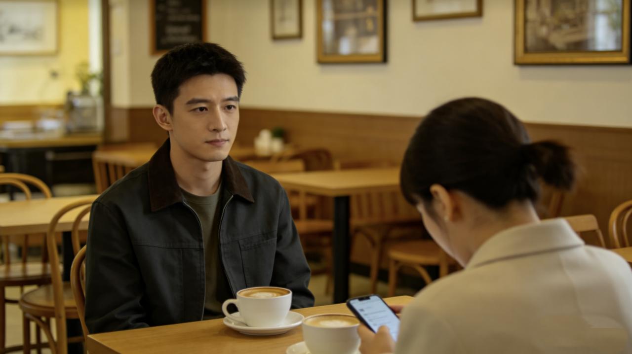 小张去相亲，女方玩着手机，头都没抬：“听说你一个月挣两万？”小张点头。她又问