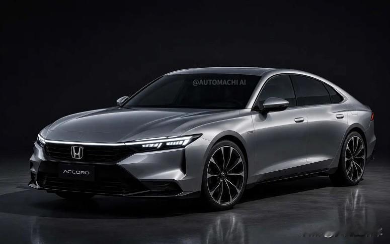 2027年雅阁曝光，造型大变样，纪念雅阁50周年雅阁本田车