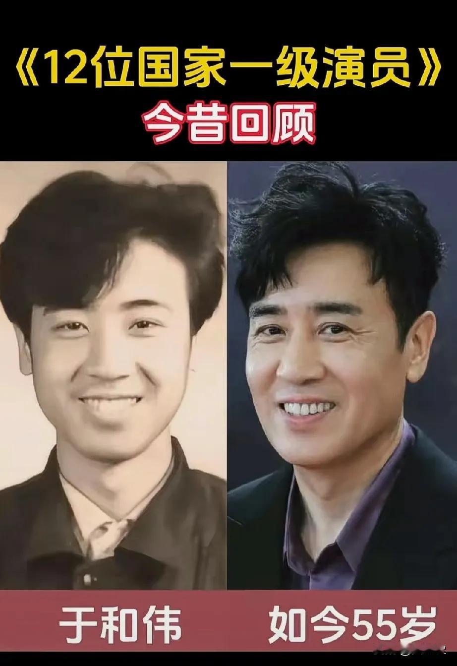 这些演员年轻的时候痞帅痞帅的。于和伟的魅力，他的深沉和笑容具有极强的感染力，让