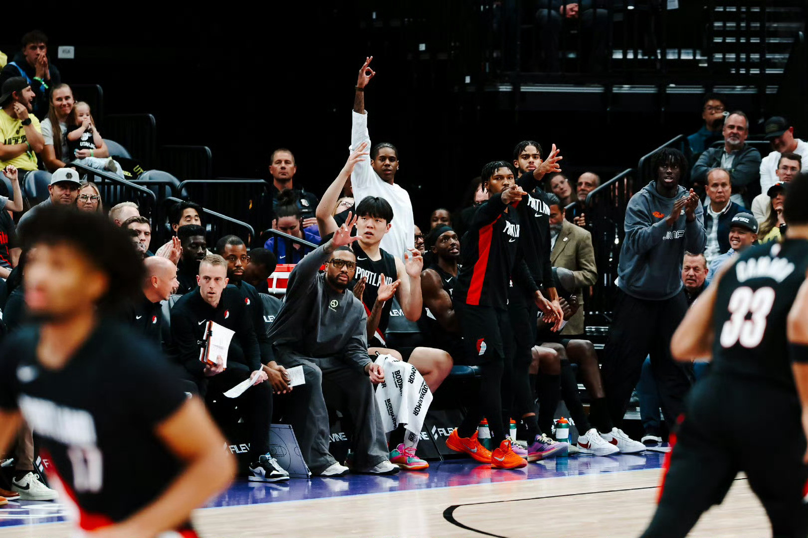 开拓者G5险胜爵士！里斯爆发成奇兵，杨瀚森时间告急？