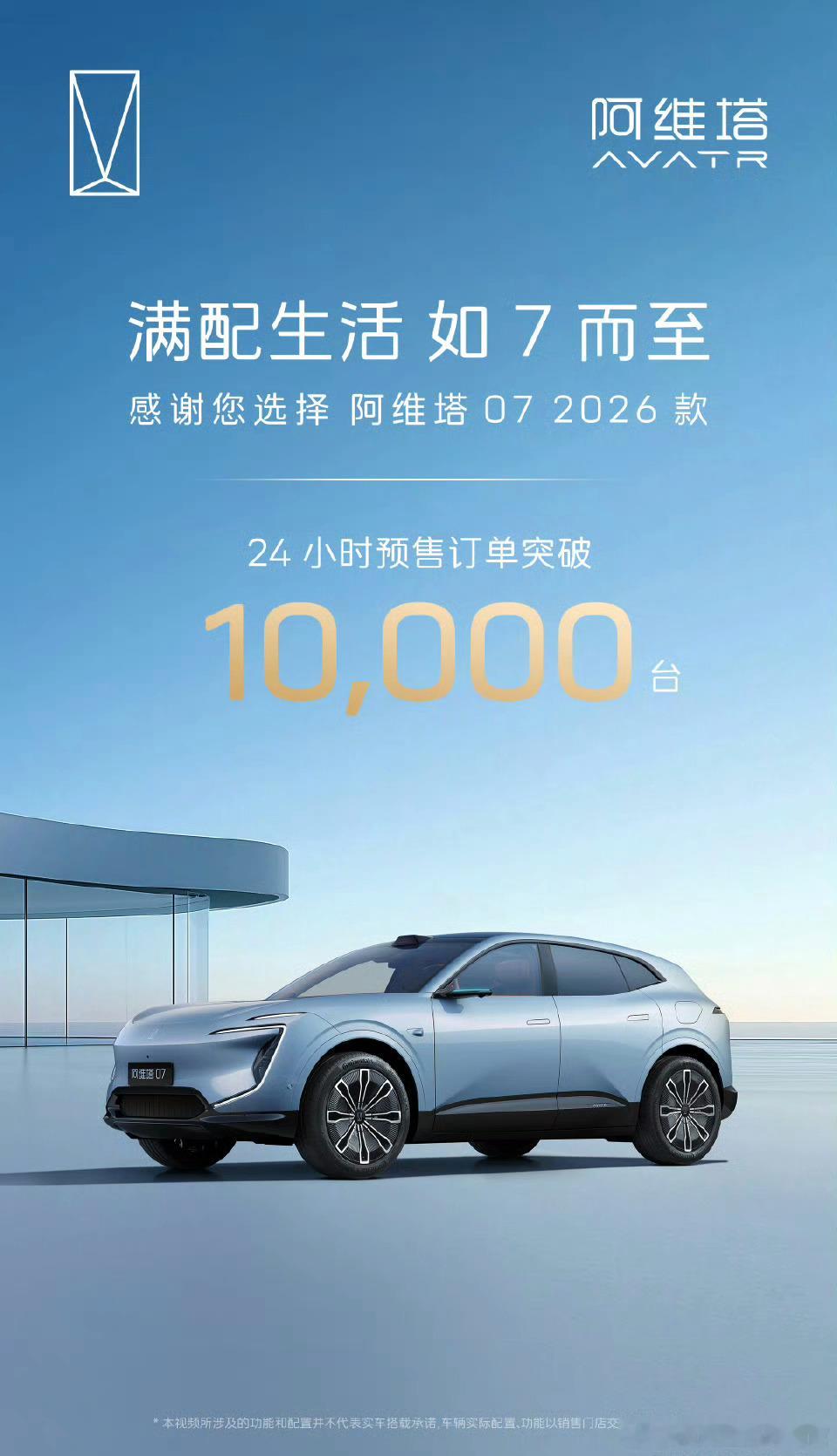 24小时预订过万，大家觉得阿维塔07这次改款算成功吗？​​​