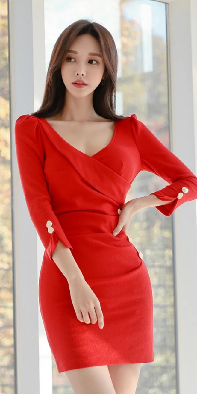 9套穿搭封神！韩系氛围感拿捏了✨谁懂啊！每套都长在审美上了😭从明艳红裙