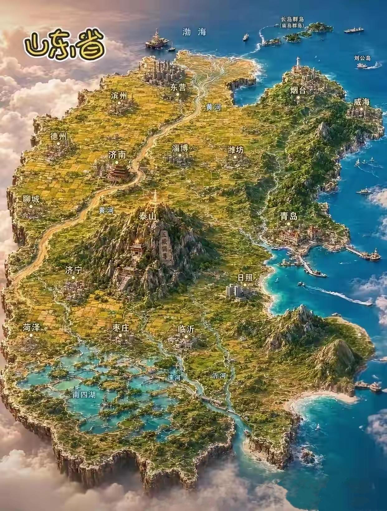 山东海岸线那么长，为啥没珠三角那样发达？
