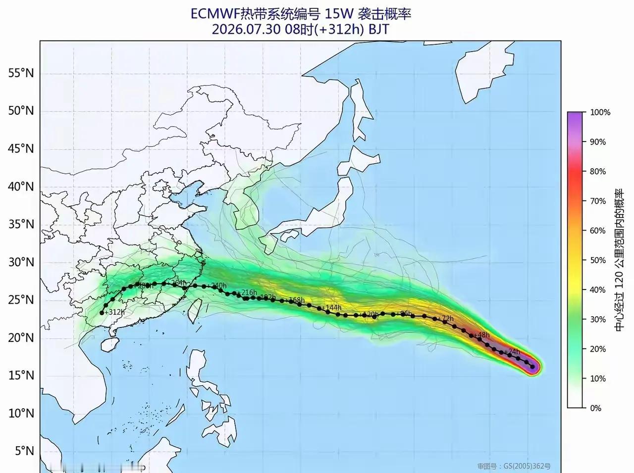 “年度风王”白海豚锁定浙江？泼天雨灾才最要命，长江以南请高度警惕！坏消息，台风