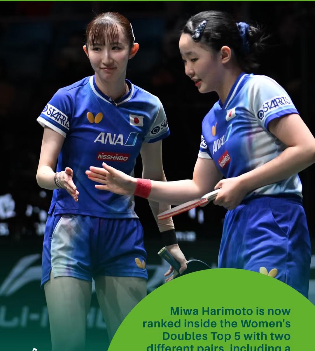 没想到，张本美和4:1早田希娜，率先晋级女单4强——发球回抛42度，下一轮对阵蒯