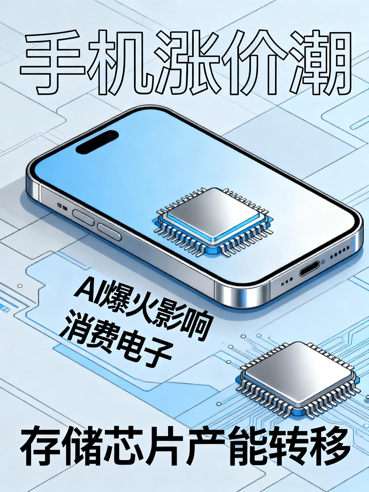 手机集体涨价！AI产能抢疯了，网友：全世界都在涨，就工资不涨最近想换手机的朋友