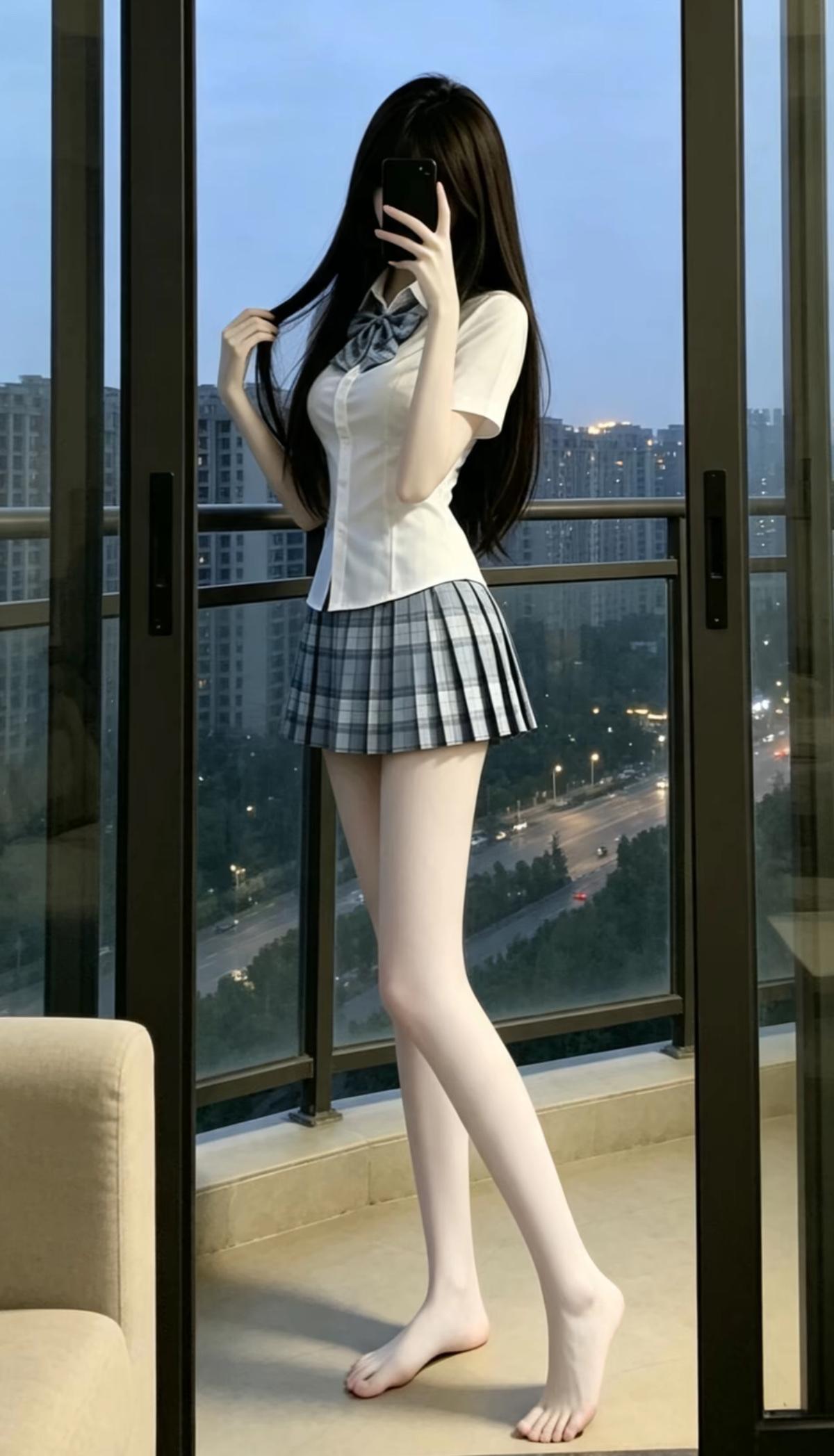 分享你认为幸福生活是怎样的如果在高中女生穿这样的校服你们喜欢吗