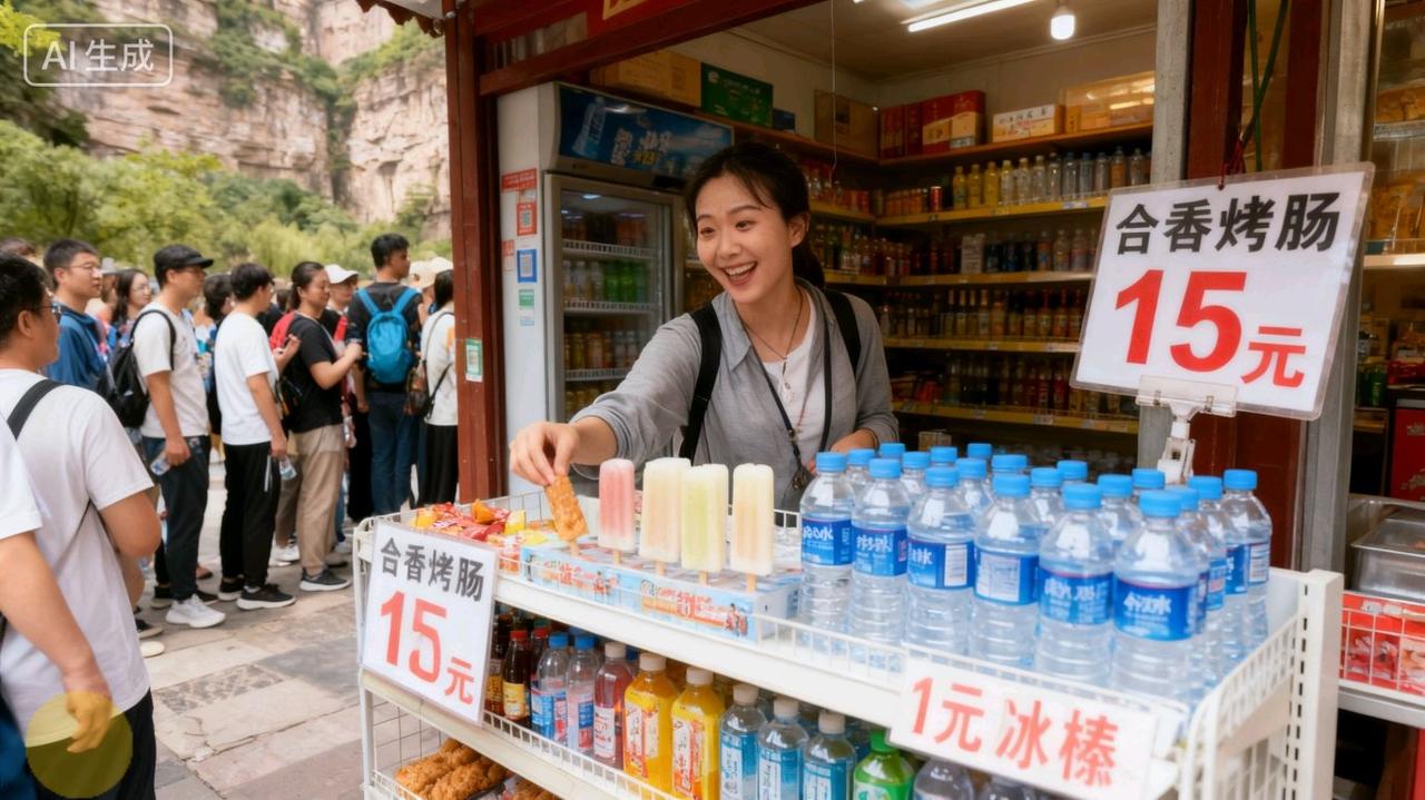 15元景区烤肠引众怒：别让“宰客价”毁了一趟旅行景区一根烤肠卖15元，女子
