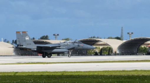 新加坡F-15被拒之门外，美军关岛基地突然不接待外宾了，要全力为台海战备 新