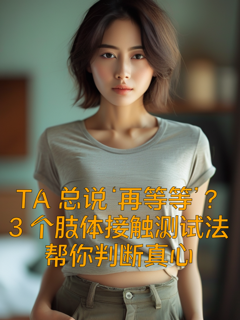 TA总说‘再等等’？3个肢体接触测试法帮你判断真心