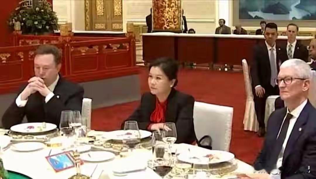 刷屏的国宴照片里，绝大部分网友眼里只有雷军和马斯克合影时满脸的笑容。没人注意到一