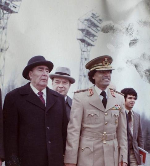 1978年，卡扎菲心血来潮想见勃列日涅夫，于是连个招呼都没打，就坐上专机一头扎进