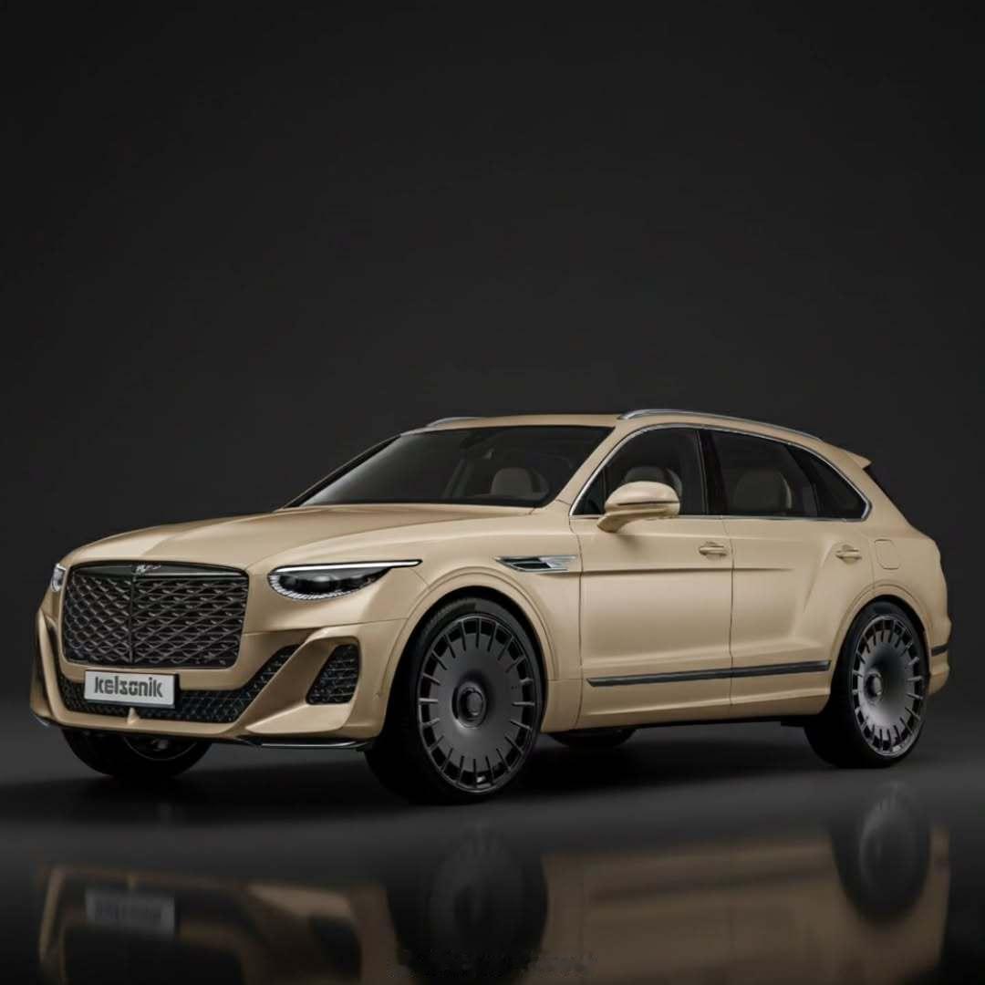 2027款宾利添越渲染图跟现款比哪个更好看？