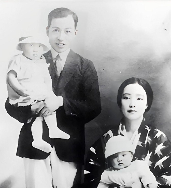 1937年，著名数学家苏步青有一回出门办事去了，他的日本妻子苏米子正在家里洗碗，