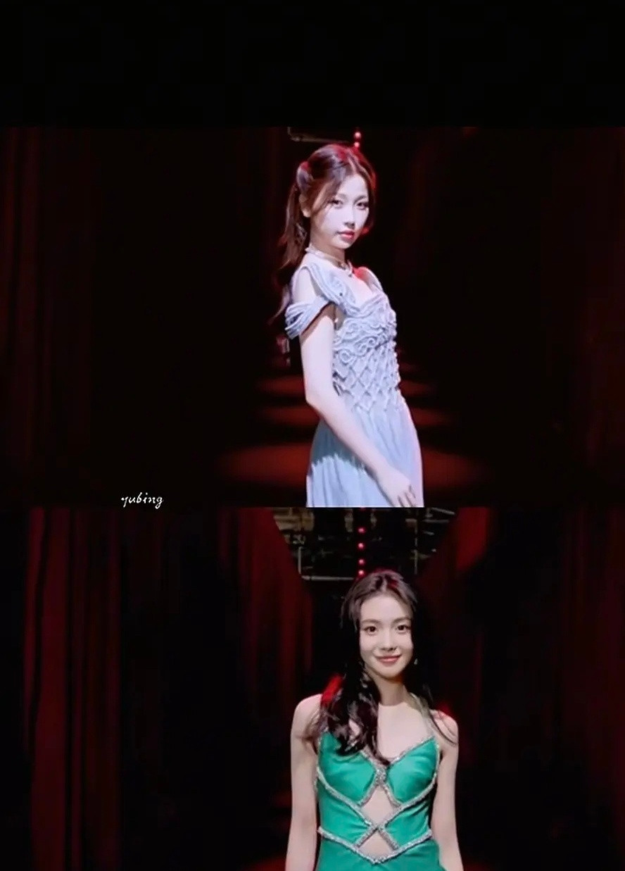 虞书欣和刘浩存同个场地，这是专门给虞书欣打光了吗？