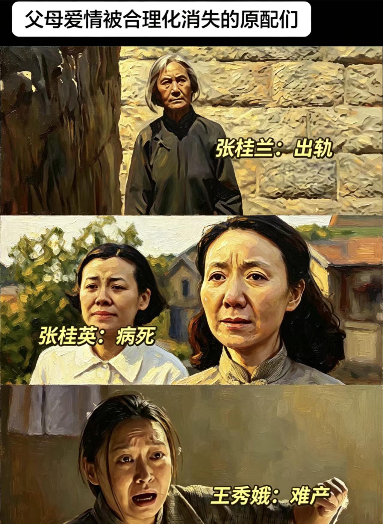 重温神剧《父母爱情》，才发现剧中三位男主圆满爱情及幸福晚年，都是建立在他们原配退