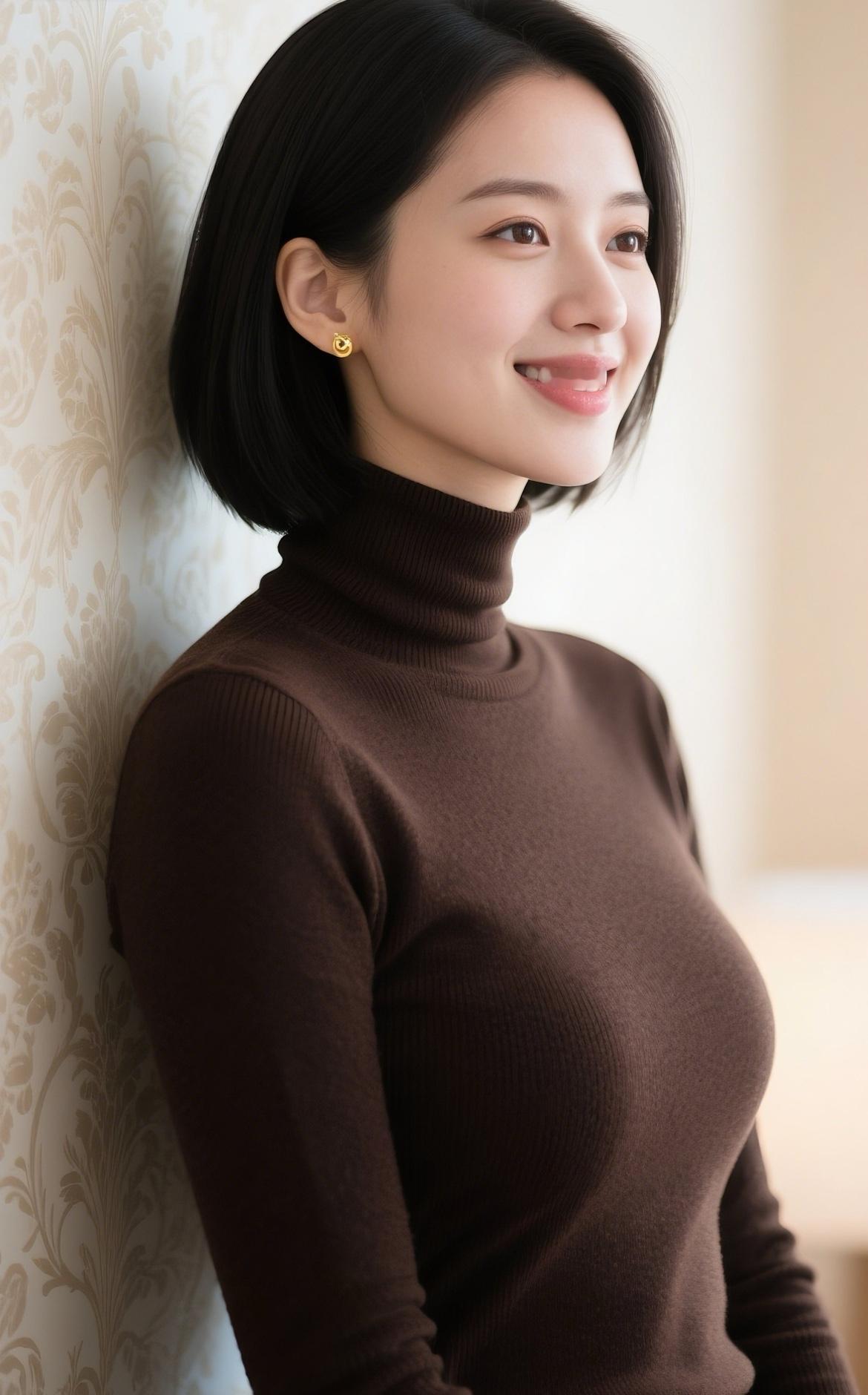 我已剪短我的发，可是还是没盼到你来接我！难道还要我长发及腰？那就慢慢等吧[捂脸