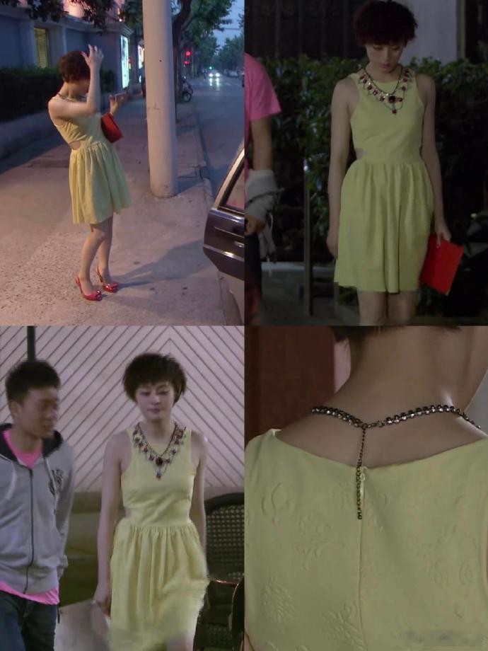 腰上有多余的赘肉，都不敢穿这件裙子[哭哭]