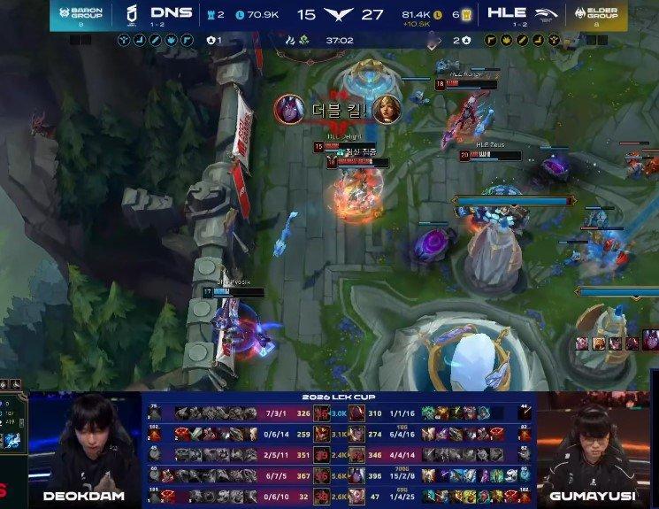 Gumayusi招牌韦鲁斯发力，全场砍下15/2/8，分均输出达1400+！这才