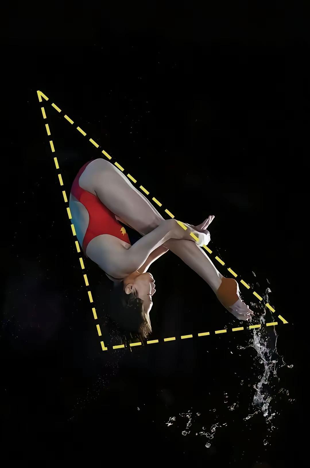 她不是在等比赛，是在等陈芋汐退赛。你见过天才怎么被卡住吗？不是输在跳台上，是