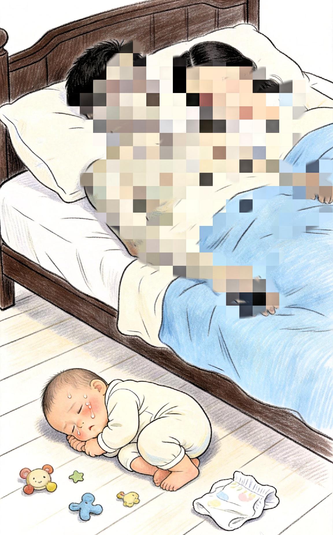 一幕画面，看得为人父母满心唏嘘。21岁小夫妻，双双在家离世。4个月大的女