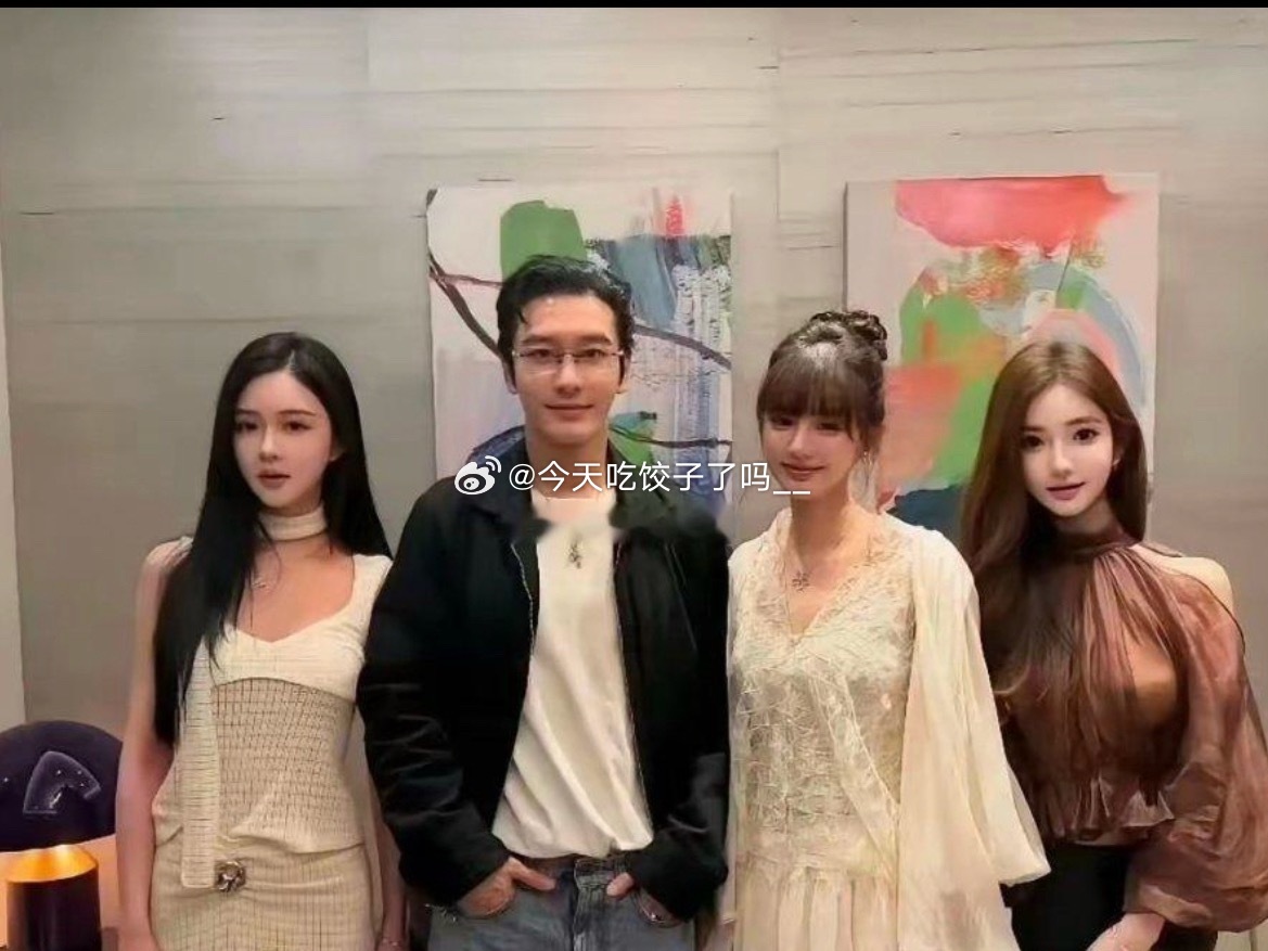 黄晓明自己把老婆弄丢后，又满世界找他老婆的高仿版