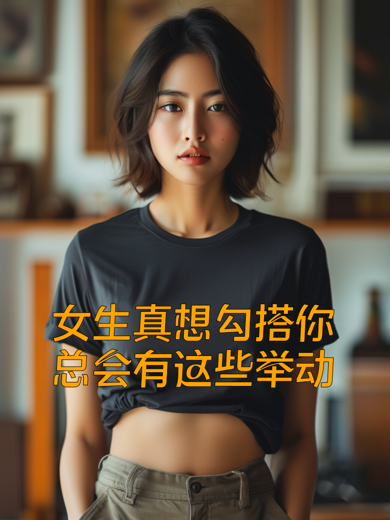 女生真想勾搭你，总会有这些举动