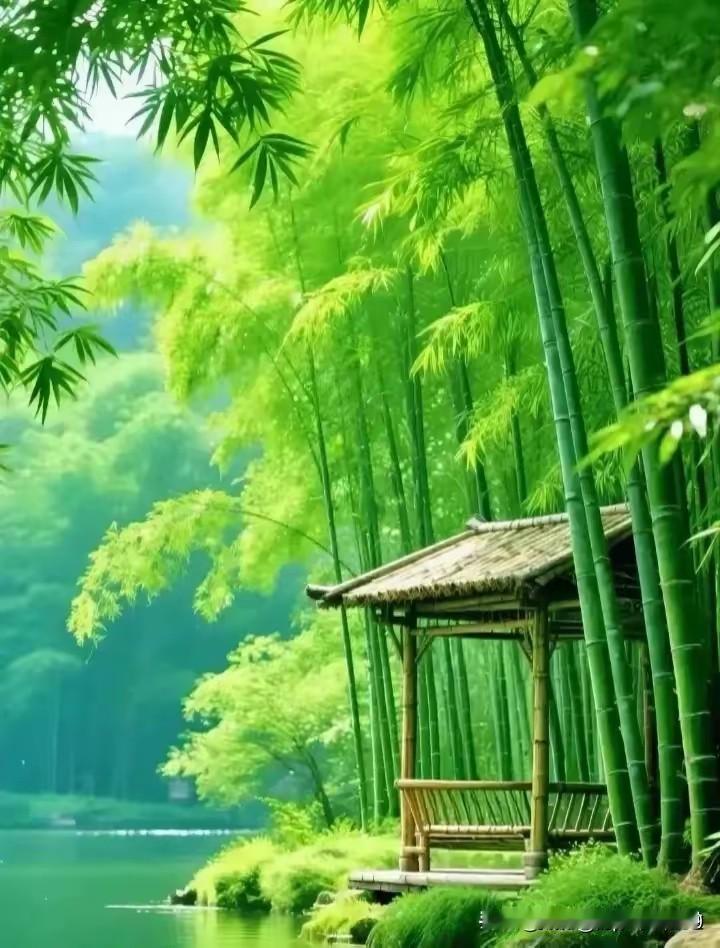 山野人家烟波绕岫半丘田，茅舍相依两座山。朝牧闲云鸡犬闹，夜枕清书星月眠。