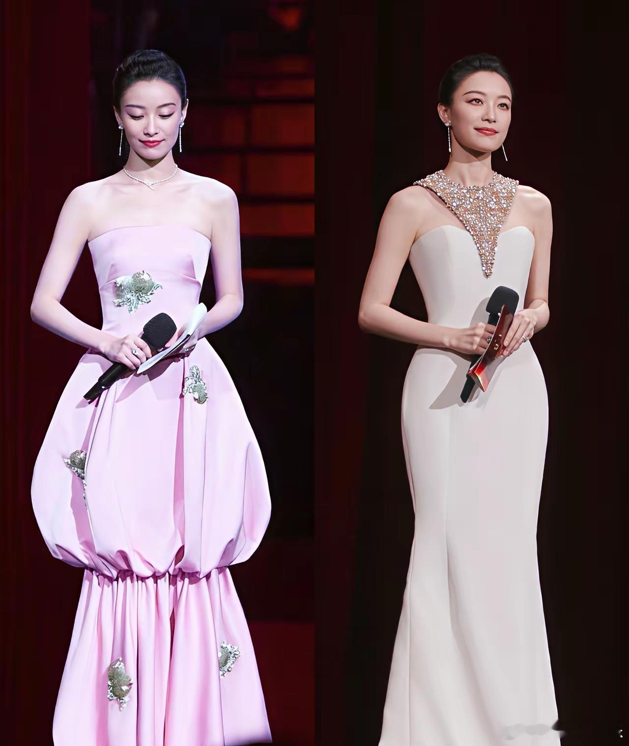 有一句不知道该不该说说了又怕被人骂大家不觉得这次倪妮做主持人，身上穿的礼服有点喧