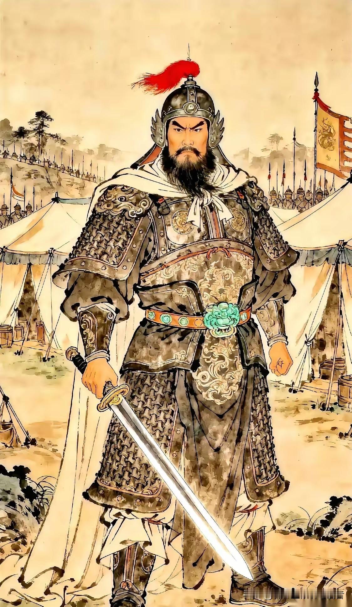 岳家军的二号人物，张宪。这辈子只干了三件大事，一件比一件狠第一件，是对敌人